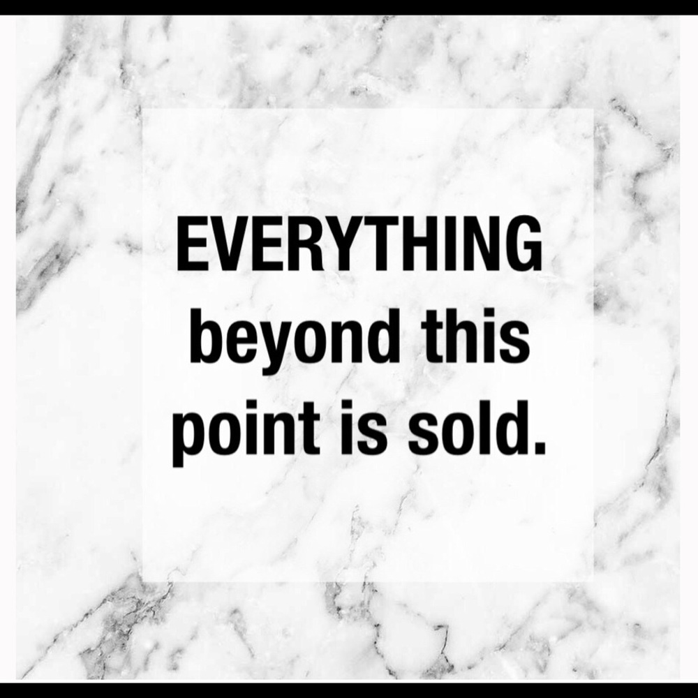 Nothing to see here, folks.  All sold.